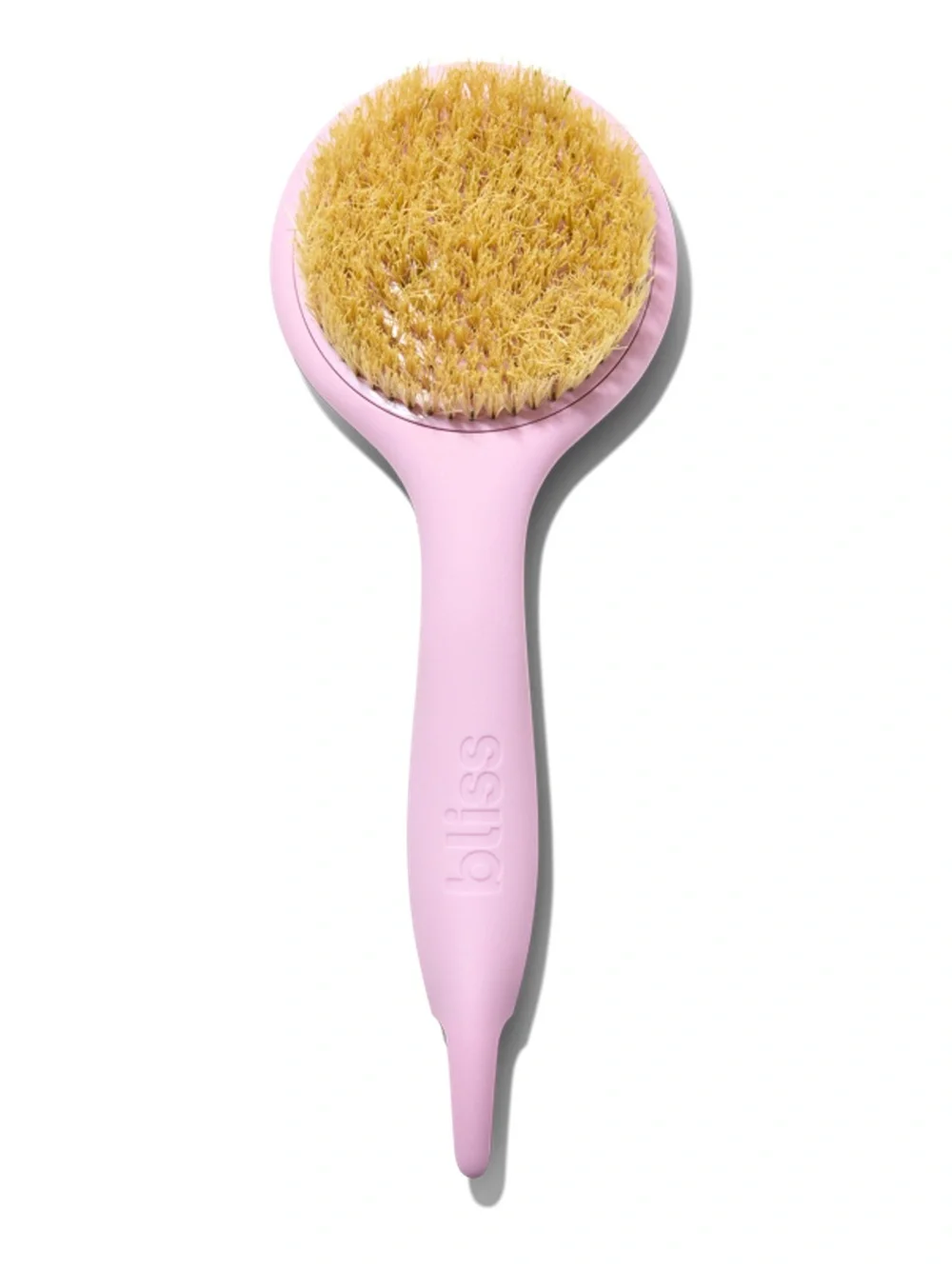 Bliss Soft Touch Body Brush in Pink and Natural Bristle